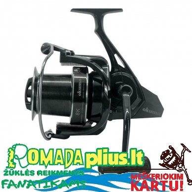 Ritė karpinė Okuma Carp 8K FD Big