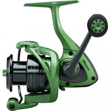 ICE Fishing Nauja Limituota Serija Ritė Okuma Ceymar TG 500 spinning Limited Edition Tactical Green Ceymar Spinning reel 2