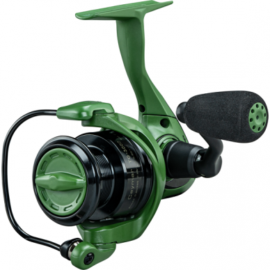 ICE Fishing Nauja Limituota Serija Ritė Okuma Ceymar TG 500 spinning Limited Edition Tactical Green Ceymar Spinning reel 4