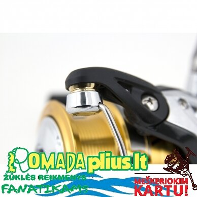 Shimano Ritė Spiningui Sahara RD Double Handle (dviguba rankenėlė) Du kart patogiau+greito stabdžio atleidimo sistema 3