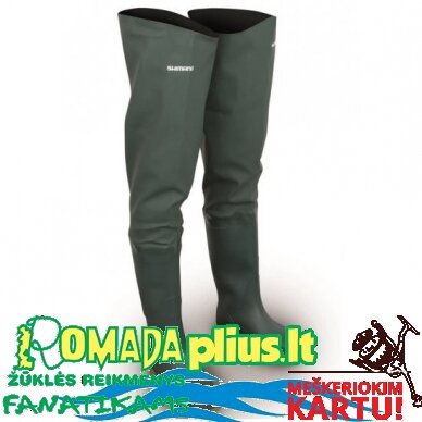 Shimano Bridbačiai PVC Boots Waterproof PVC chest waders 1