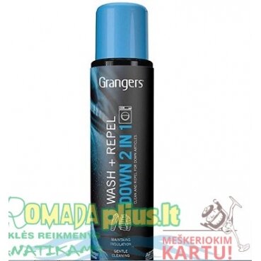 Skalbiklis valiklis impregnantas Grangers 2in1 Wash and Repel Gore-Tex Membraninių drabužių priežiūra ir skalbimui namų sąlygomis