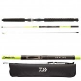 Spiningas jūrinis DAIWA Kelioninis Sea Line Xtrem Interline Travel 2.35m 15-30LB 4-dalių Transportavimo ilgis 65cm + Kietas Dėklas