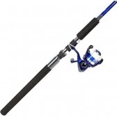 Spiningas su ritė + valas Okuma 240cm 10-40g Blue