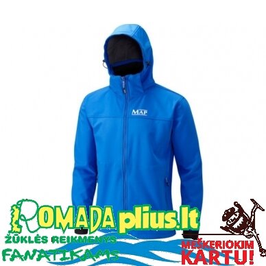 Striukė Wychwood MAP  kvėpuojanti atspari vėjui ir vandeniui Softshell Blue breathable iš Anglijos Aukšta kokybė!