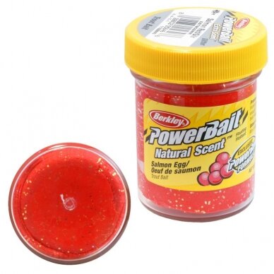 Tešla Sbirolino pasta Powerbait NATURAL Red Fluo, 50g