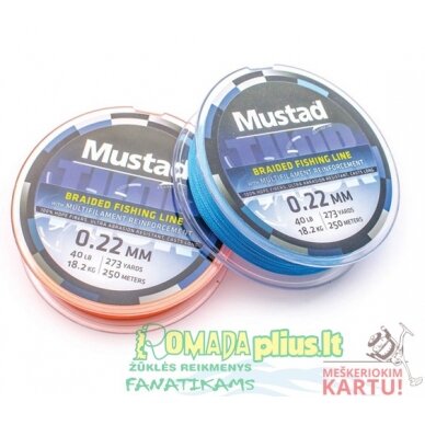 Valas Mustad Thor Braid 110m Blue