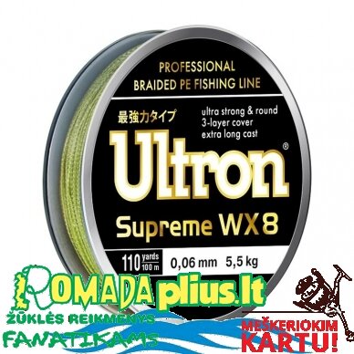 Valas Pintas ULTRON WX8 Supreme made in Japan 100m, 300m