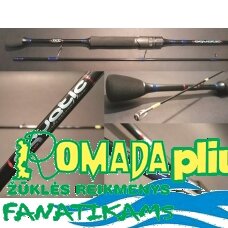 Vienetinis gaminys Ekskliuzyvinis Rankų Darbo Japan Spiningas FALX AQUATIC TZ 2.28m, 3.5-11g Japan