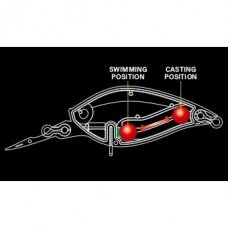 Vobleris Yo-Zuri DUEL Hardcore Crank R1364 MR 60F