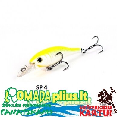 Dabar tik 6.59! Vobleris Perch Killer 5.5cm Finland 1