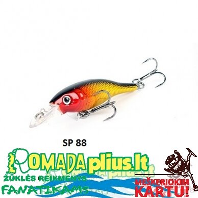 Vobleris Perch Killer 5.5cm Finland 3