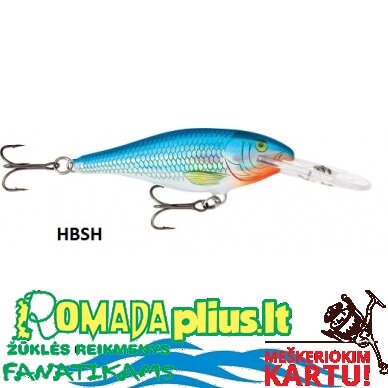 Vobleris RAPALA Shad Rap SR-9 1