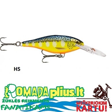 Vobleris RAPALA Shad Rap SR-9 12