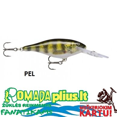 Vobleris RAPALA Shad Rap SR-9 6