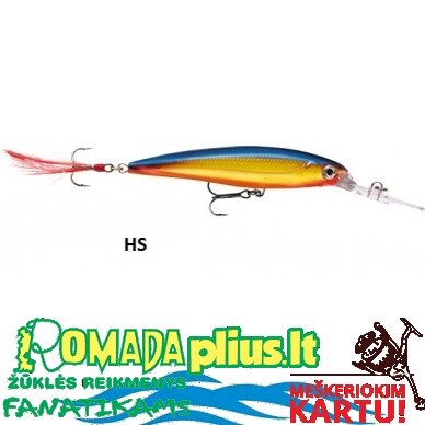 Vobleris RAPALA X-Rap Deep 4