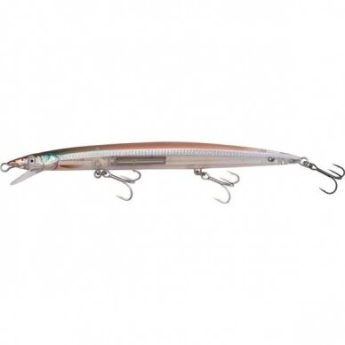 Vobleris SG 3D Sandeel Jerk Minnow Slow Sink Starkiu Siaubas