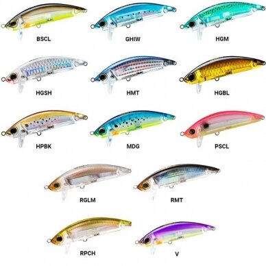 Vobleris Yo-Zuri 90mm 3D Inshore Surface Minnow F Plaukiantis 11g Nėrimo gylis - 0 - 0,15m Papės Ežero Siaubas Sėkliams Skirtas Vobleris