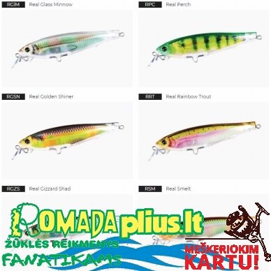 Vobleris Yo-zuri Jerkbait 3DR SP90mm Japan 1