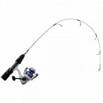 Žieminės meškerės 66cm su ritė komplektas 13Fishing White Ice Combo