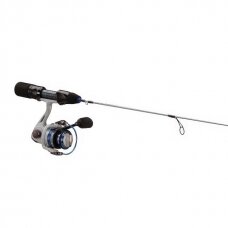 Žieminės meškerės 66cm su ritė komplektas 13Fishing White Ice Combo