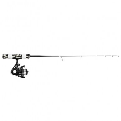 Žieminė meškerė su ritė + valas Rapala Flatstick 51cm MH