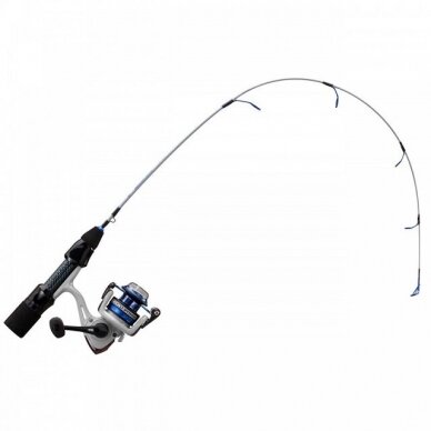 Žieminės meškerės 66cm su ritė komplektas 13Fishing White Ice Combo