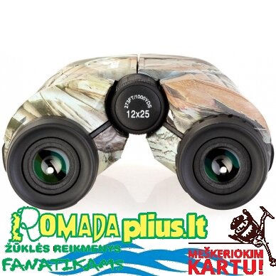 Žiūronai 12x25 Camou Premium 3