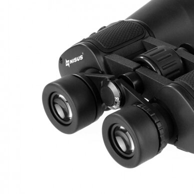 Žiūronai Zoom 10x50 Hunter Black + Dėklas  3